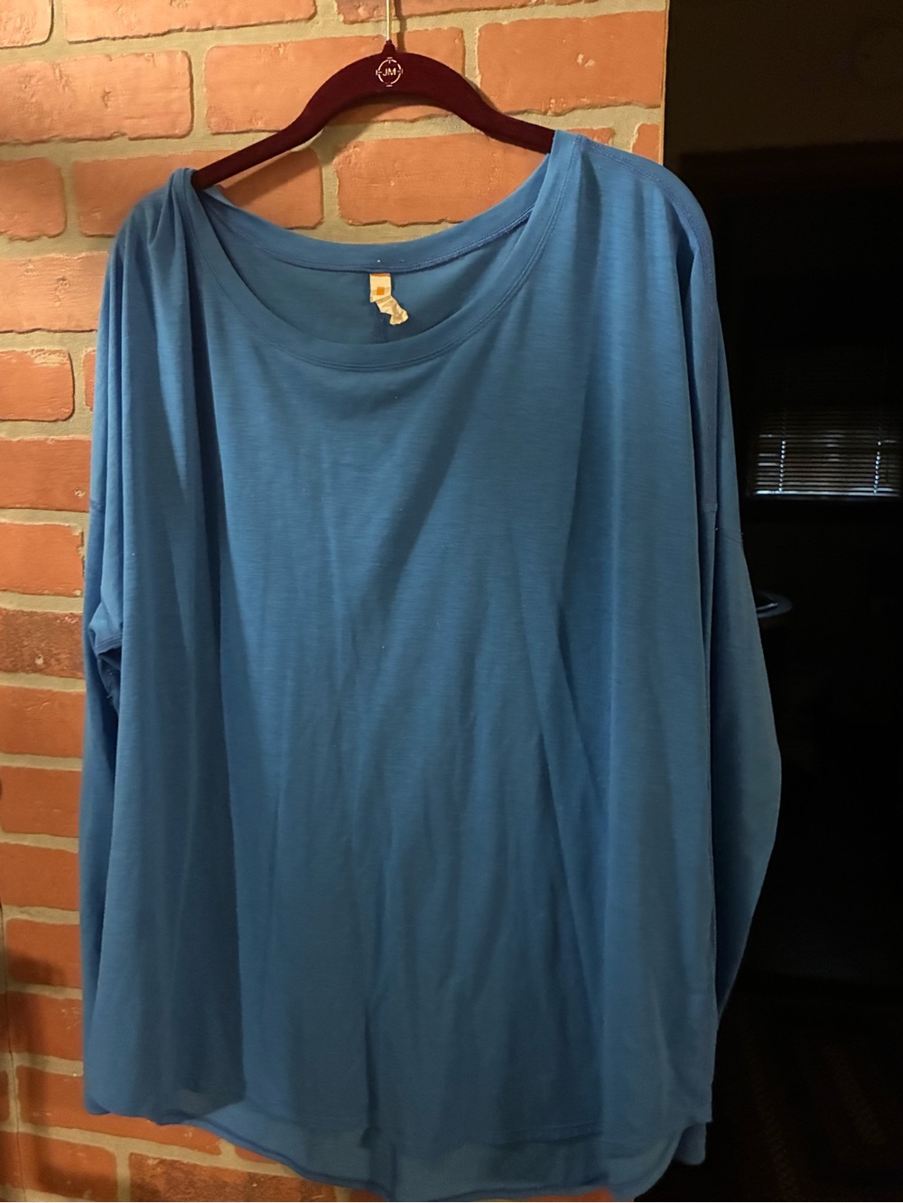 Lucy Blue Long Sleeve Women's Top